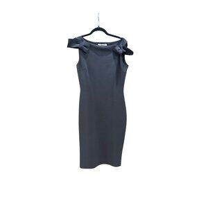 Chiara Boni Sheath Black Dress